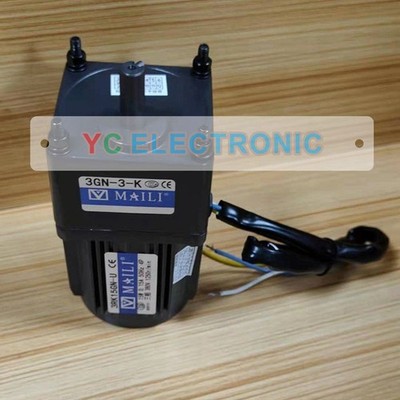 1PCS New For MAILI 15W 380V Gear Motor 3RK15GN-U/3GN30K/36K/40K/50K/60K/75K/90K