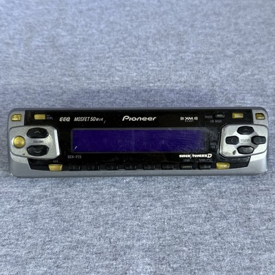 Pioneer DEH-P25 Rare Replacement Faceplate For Car Stereo