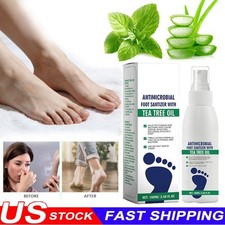 2025 New Foot Sanitizer Spray with Tea Tree Oil, Tea Tree Oil Foot Spray 100ml