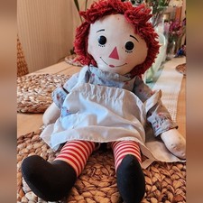 Vintage Raggedy Ann Doll By Kickerbocker