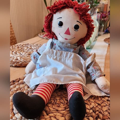 Vintage Raggedy Ann Doll By Kickerbocker
