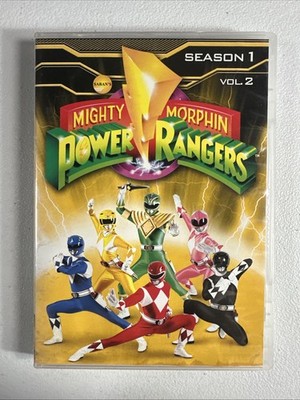 Mighty Morphin Power Rangers Season 1 Vol. 2 DVD 30 Episodes