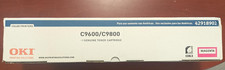 OKI 42918902 Magenta Toner Cartridge For C9600/C9800/C9650/C9850