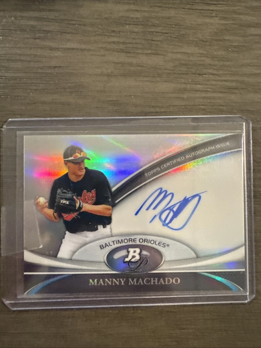 Manny Machado Rookie Baseball Trading Cards for sale | eBay