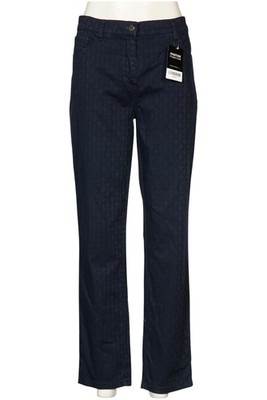 Walbusch Stoffhose Damen Hose Pants Chino Gr. 19 Baumwolle Marineblau #kil50qh