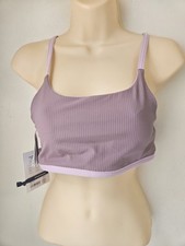 Athleta-Bikini Top GIRL'S XXL/16 Pink Reversible Quick Dry NWT
