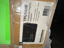 Bogen TPU-100B Telephone Paging Amplifier