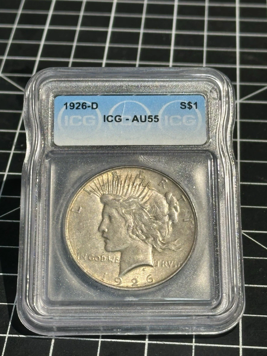 1926 Year Grade AU 55 Peace Dollars (1921-1935) for sale | eBay