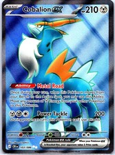 Cobalion ex Holo Ultra Rare ME04: Chaos Rising 103/086 NM ((Pokemon))