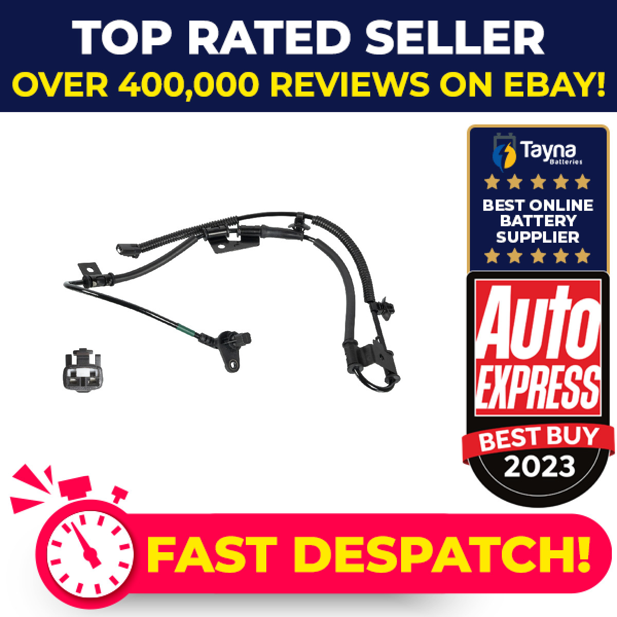 ABS Sensor Front Left 175244 Febi Wheel Speed 956701F300 Top Quality Guaranteed
