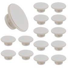 16PCS Self-Stick Drawer Knobs Pull Handle, Handle Helpers for Kitchen, White