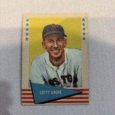 1961 Fleer Set-Break # 38 Lefty Grove EX-EXMINT