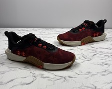 Under Armour TriBase Reign Vital Low Sneakers Men's Sz 12 Red/Blk Rogue Camo NEW
