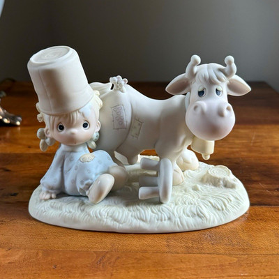 Precious Moments I Get a Kick Out of You figurine 1983 Jonathan & David
