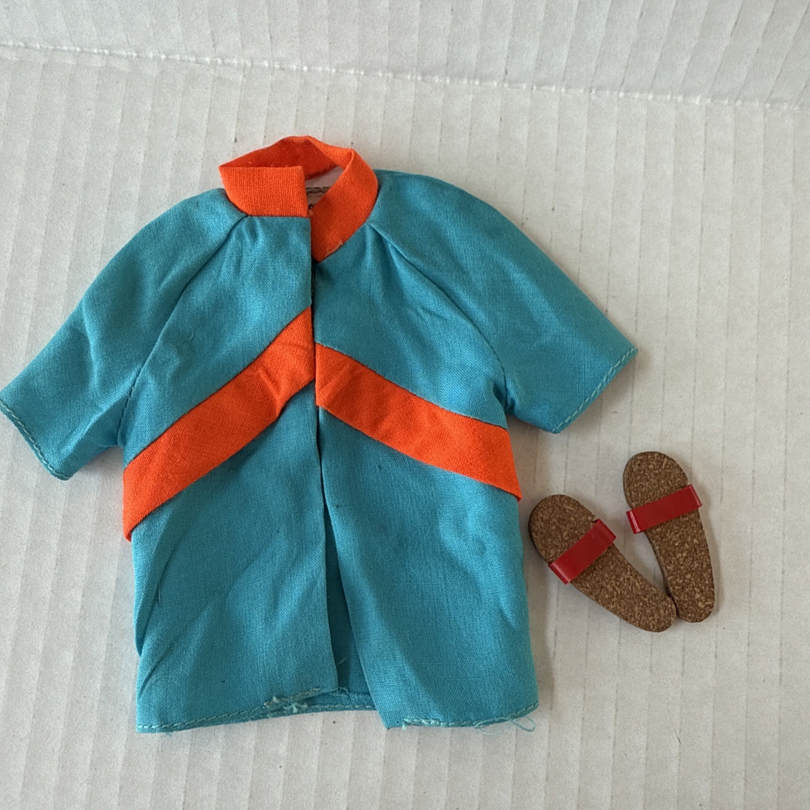 1969 Barbie Mattel Good Looking Talking Ken Clothes/Top   #1111 w Sandals