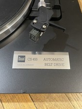 Vintage Dual CS 455 belt Drive Turntable