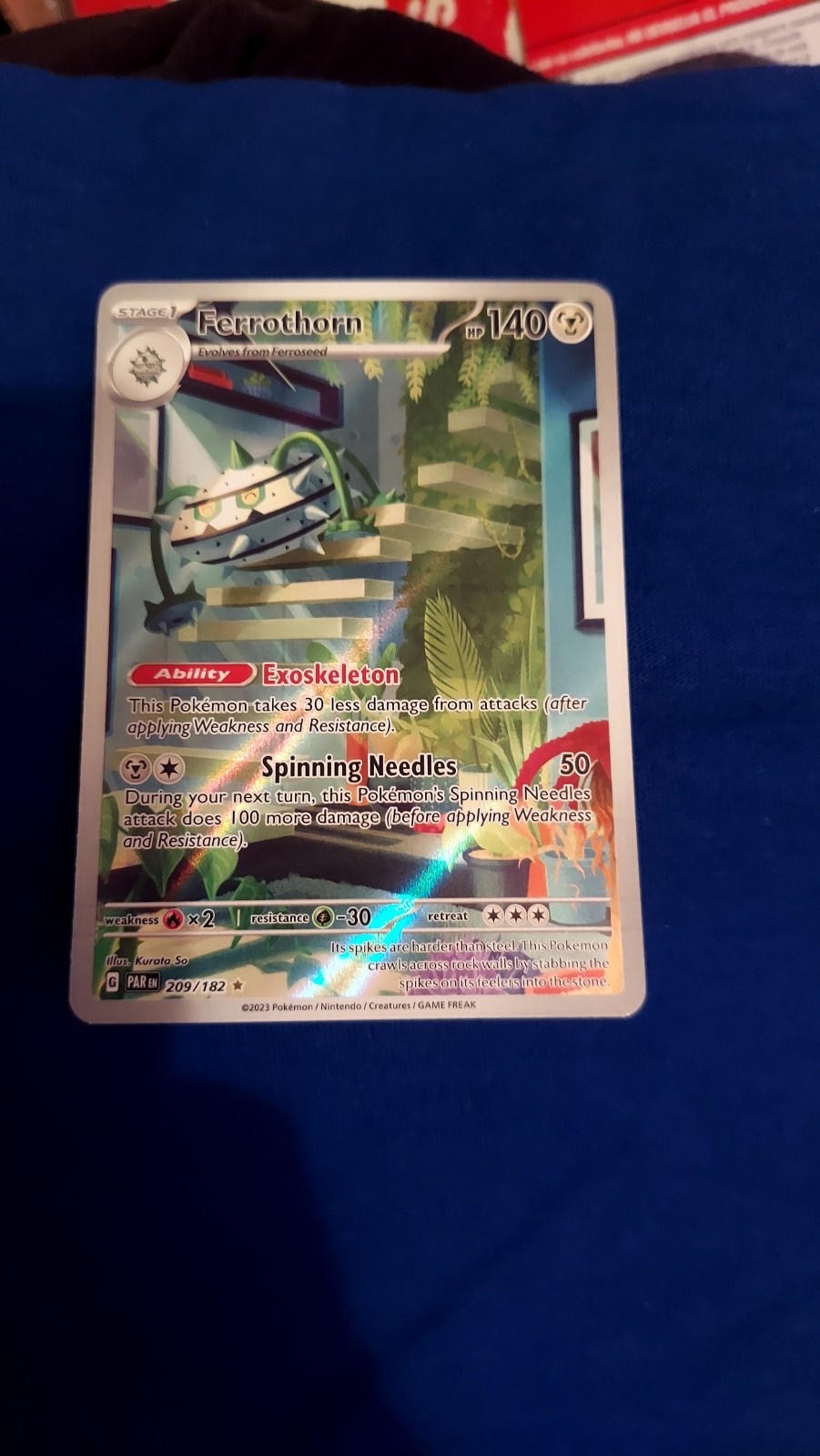 Ferrothorn 209/182 Sv04: Paradox Rift Holo
