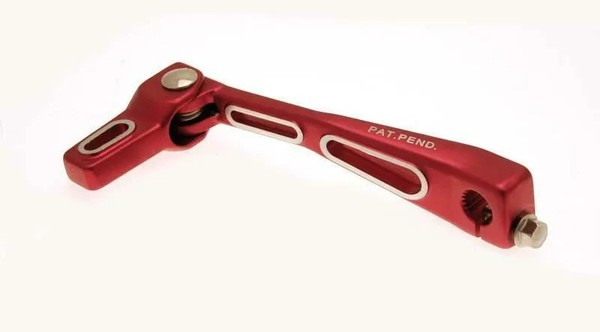 V Parts Schalthebel AM6 Lighty Eloxiert Rot FüR Rieju Spike 50 1998-07-image