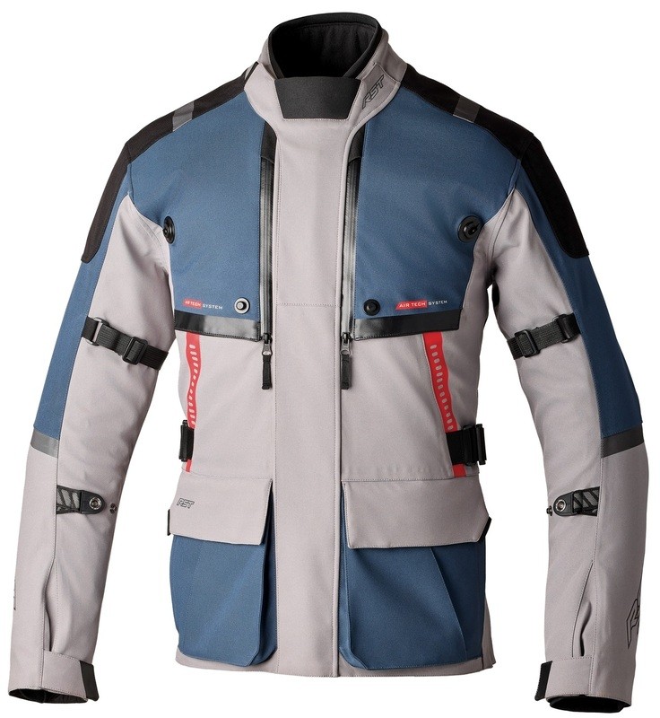 Veste textile RST Pro Series Vulcan CE ventilée et imperméable pour moto