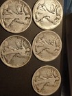 1917 Walking Liberty Half Dollar 50C Cents Coin Silver Full Set! P,D,S Obv & Rev — photo 1