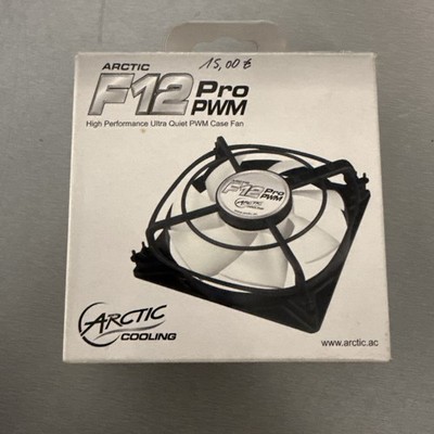 1 x Arctic F12 PWM PRO Case Fan Gehäuselüfter 120mm 12cm