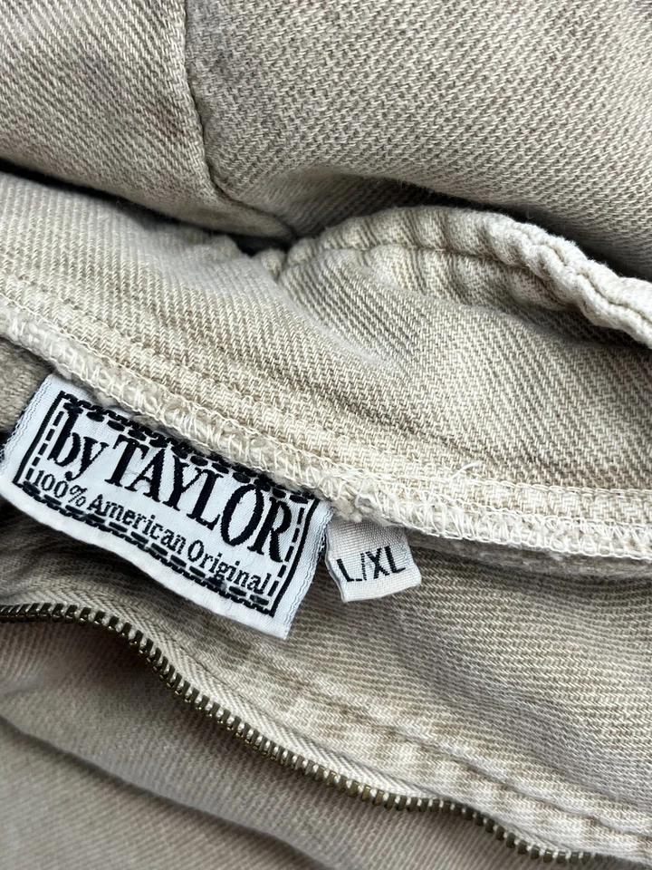 Pullover Taylor de Colección Años 90 Para Hombre Grande XL San Diego California Suroeste Hecho en EE. UU. Foto 3 de 4