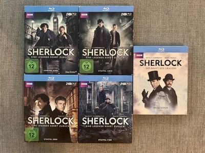 Sherlock - komplette Serie auf Blu-ray 