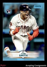 2025 Stadium Club Light Blue #60 Cam Smith RC Rookie ASTROS