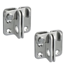 2Pcs Flip Latch Gate Latches Sliding Door Bolt Latch Safety Door Lock Catch 1...