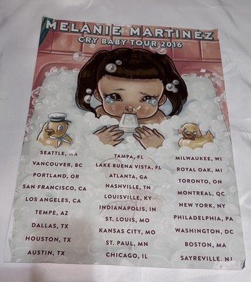 Melanie Martinez Soap Bathtub Poster Wall Print – Cry Baby Tour