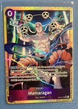 Mamaragan OP15-078 ALT ART SR One Piece Card Game Sky Island AA Near Mint Foil