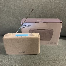 Roberts PLAY FM Grey White Lightweight Portable Battery Powered Radio MW/LW