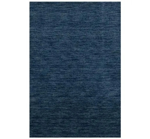 Steel Blue Solid Gabbeh Modern Rug in All Size available