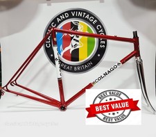 Colnago Nuovo Mexico Frameset 54cm Sarroni Red 1983 Two  Four Crimped Columbus