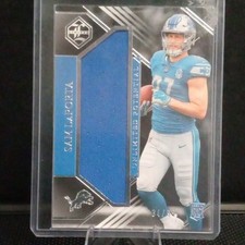 Panini 2023 Limited Unlimited Potential Silver Sam LaPorta LP-SL /99 Rookie Lio…