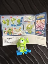 NEW Kinder Egg Joy Surprise Toy - Walt Disney 100 Years - Monsters Inc. - Mike