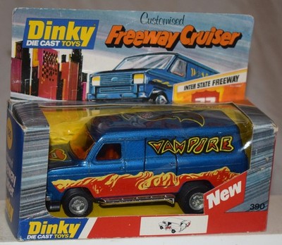 Dinky No. 390 Customized Freeway Cruiser Van VAMPIRE Diecast in