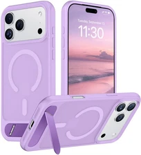 Temdan Designed for iPhone 17 Pro Case, Built-in Invisible KickstandCompatibl...