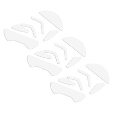 Rounded Curved Mouse Feet 0.6mm for G302/G303 Mouse White 6Pcs/3 Set