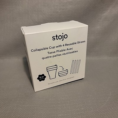 STOJO On-The-Go Collapsible Coffee Cup - 12oz / 355ml - Reusable & Foldable