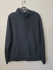 All Saints Mens Hoodie Size Small Logo Embroidered