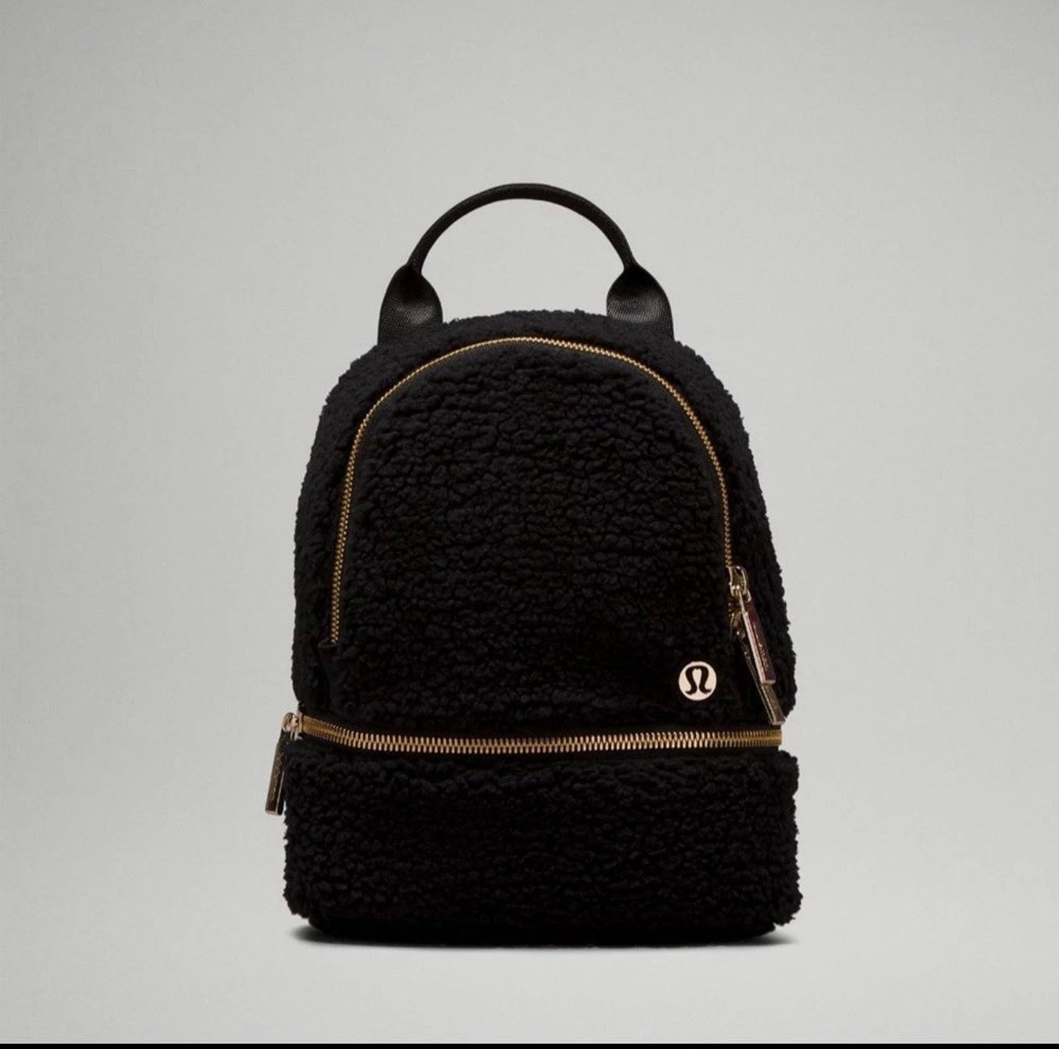 NWT Lululemon City Adventurer Backpack Micro 3L *Fleece Black Gold