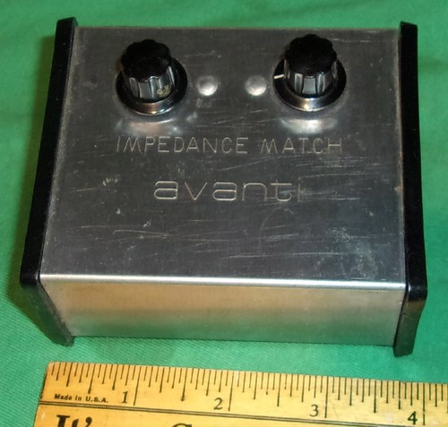 Avanti AV-500 Antenna Match Box Clean! Good Cond!