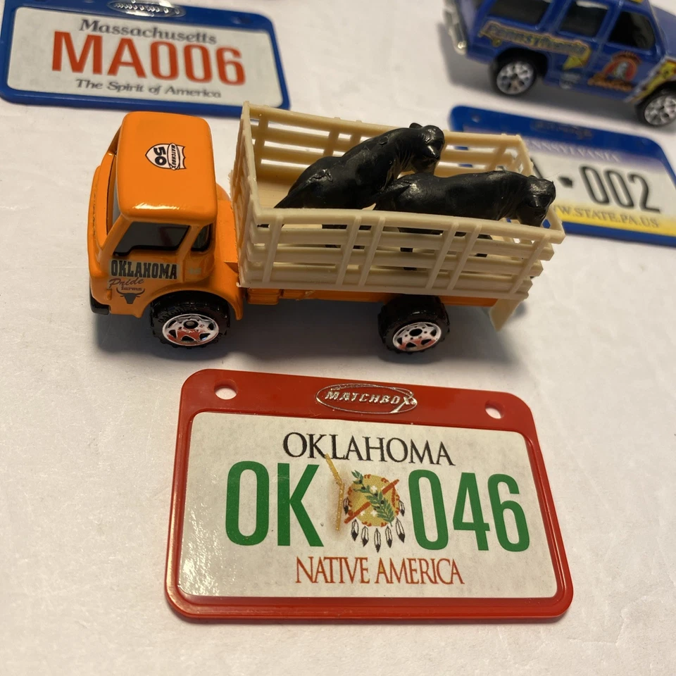 2002 Lot of 8 Matchbox Across America 50TH Birthday 2, 6, 19, 20, 26, 38, 41, 46 - Image 3 of 4