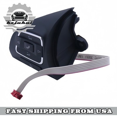 Black Left Steering Wheel Switch Button For VW Jetta Golf 6 5C0959537