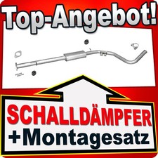 Mittelschalldämpfer für FIAT BRAVO II 1.4 16V T-JET ab 2007 Auspuff