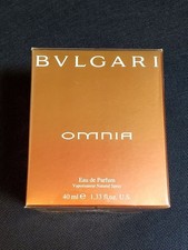 BVLGARI OMNIA Eau De Parfum 40ml 1.33 fl oz New Sealed Discontinued Perfume