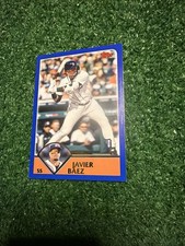 JAVIER BAEZ TIGERS 2023 TOPPS ARCHIVES BLUE BORDER CARD #254 AN1