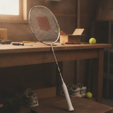 Factory Prestrung Nanoflare 700 Play Badminton Racquet - Complete Set with Cover