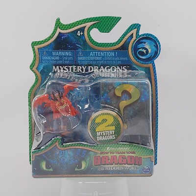 How To Train Your Dragon  Hookfang and 2 Mystery The Hidden World Dragons New